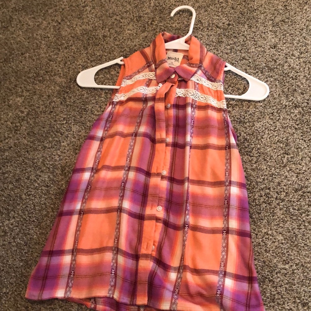 Girls mudd tank top